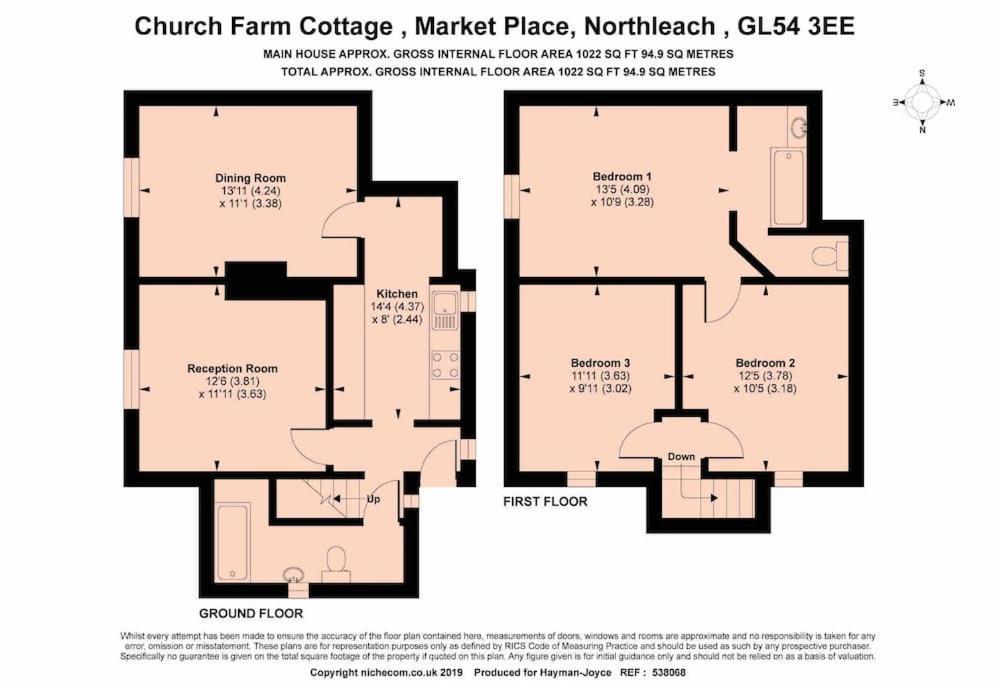 Church Farm Cottage Cheltenham Bagian luar foto